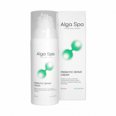 Крем с пребиотиком для восстановления микробиома кожи Alga Spa