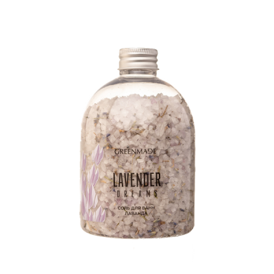 Соль для ванн Лаванда Lavender dreams Greenmade