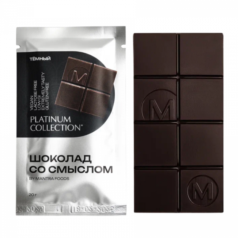 Шоколад со смыслом "Темный" Mantra Foods